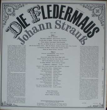 LP Herbert von Karajan: Die Fledermaus – Operettenquerschnitt