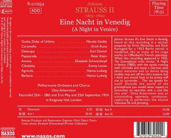 CD Johann Strauss Jr.: Eine Nacht In Venedig