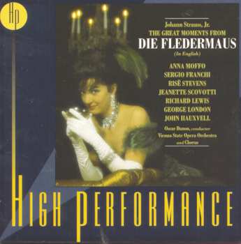 Album Johann Strauss Jr.: The Great Moments From Die Fledermaus (In English)