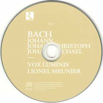 2CD/Box Set Johann Christoph Bach: Bach Motetten