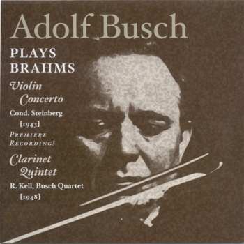 Album Johannes Brahms: Adolf Busch Plays Brahms