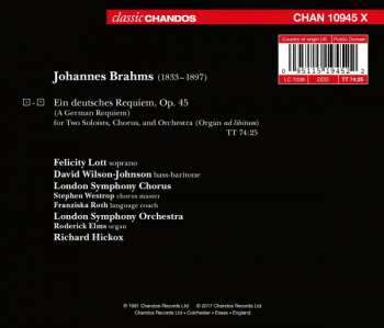 CD The London Symphony Orchestra: Ein Deutsches Requiem