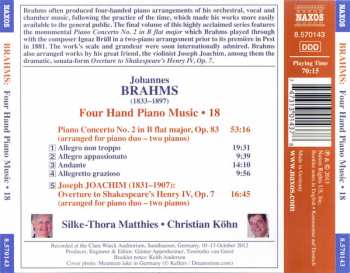 CD Johannes Brahms: Four Hand Piano Music • 18