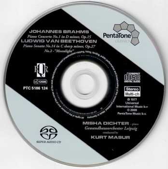 SACD Johannes Brahms: Piano Concerto No. 1