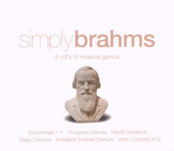 4CD Johannes Brahms: Simply Brahms