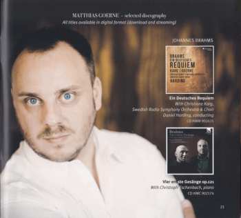 CD Johannes Brahms: Sonatas Op.120 | Zwei Gesänge Op. 91 | Wiegenlied