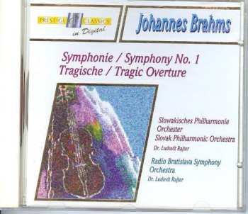 CD Johannes Brahms: Symphonie / Symphony No. 1   /   Tragische / Tragic Overture