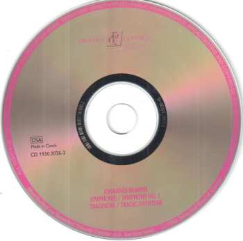 CD Johannes Brahms: Symphonie / Symphony No. 1   /   Tragische / Tragic Overture