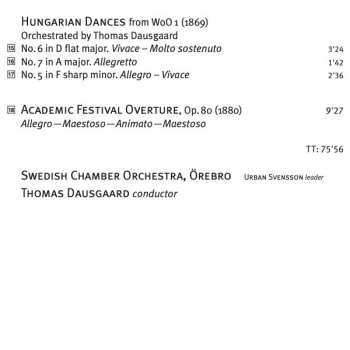 SACD Johannes Brahms: Symphony No.2 - Haydn Variations - Academic Festival Overture