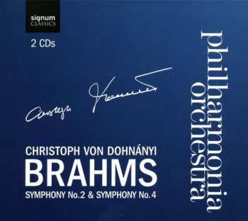 2CD Johannes Brahms: Symphony No.2 & Symphony No.4