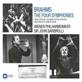 3CD/Box Set Johannes Brahms: The Four Symphonies, Tragic Overture, Academic Festival Overture, Variations On A Theme By Haydn