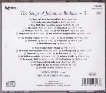 CD Johannes Brahms: The Songs Of Johannes Brahms ∼ 3