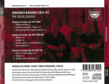 CD Johannes Brahms: The Violin Sonatas
