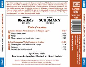 CD Robert Schumann: Violin Concertos