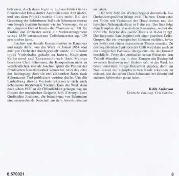 CD Robert Schumann: Violin Concertos