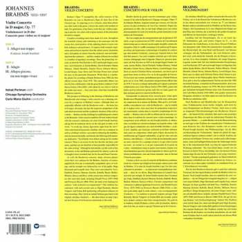 LP Johannes Brahms: Brahms: Violin Concerto