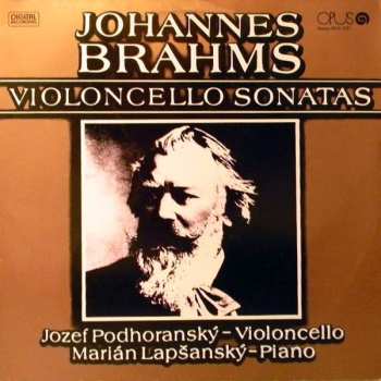 LP Johannes Brahms: Violoncello Sonatas