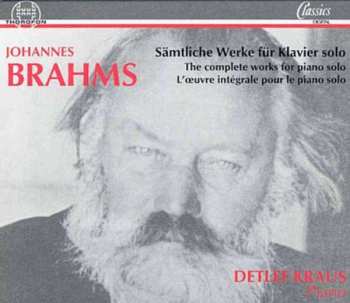 7CD Johannes Brahms: Werke Für Klavier Solo (ges.-aufn.)