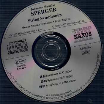CD Musica Aeterna: String Symphonies