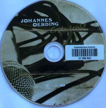 CD Johannes Oerding: Erste Wahl DLX