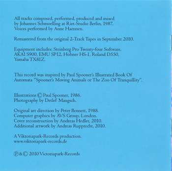 CD Johannes Schmölling: The Zoo Of Tranquillity 1988