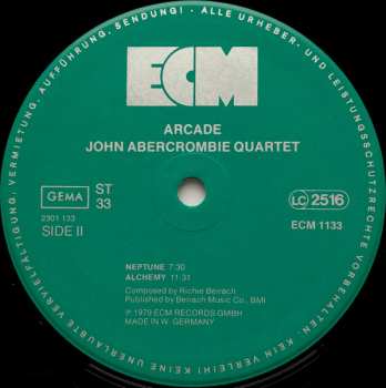 CD John Abercrombie Quartet: Arcade