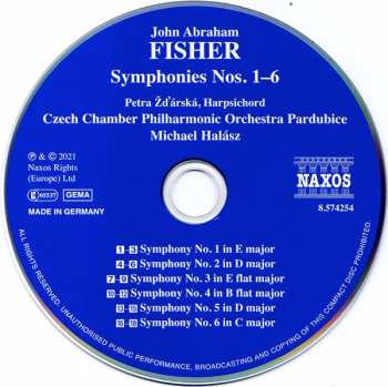 CD Komorní Filharmonie Pardubice: Symphonies Nos. 1–6