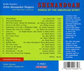 CD John Alexander Singers: Shenandoah: Songs Of The American Spirit