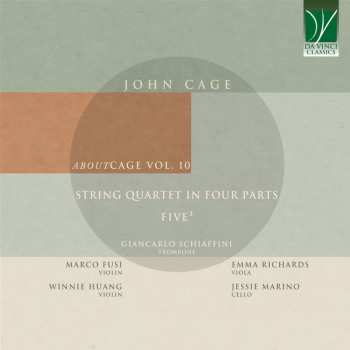 CD John Cage: String Quartet In Four Parts, Five³