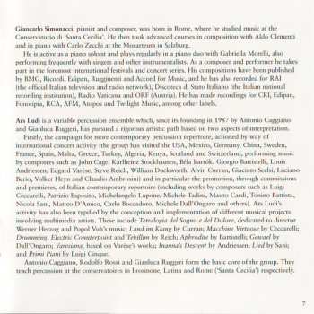 2CD John Cage: Music For Piano And Percussion