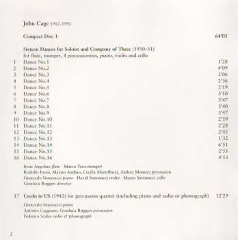 2CD John Cage: Music For Piano And Percussion