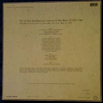 2LP/Box Set John Cage: The 25-Year Retrospective Concert Of The Music Of John Cage LTD | NUM