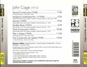 CD John Cage: Works For Percussion