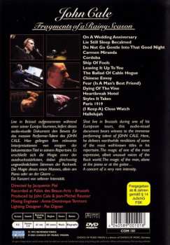DVD John Cale: Fragments Of A Rainy Season