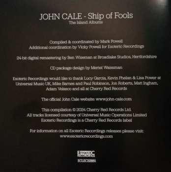 3CD/Box Set John Cale: Ship Of Fools (The Island Albums)