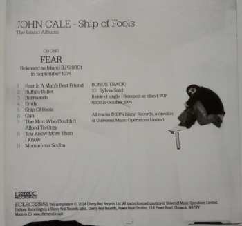 3CD/Box Set John Cale: Ship Of Fools (The Island Albums)