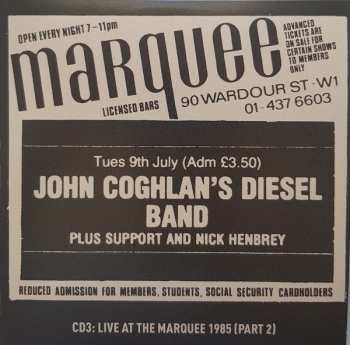 3CD/Box Set John Coghlan's Diesel: Flexible Friends
