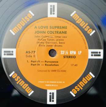 LP John Coltrane: A Love Supreme