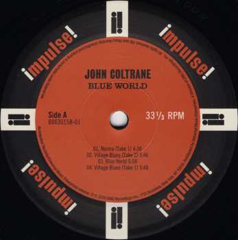 CD John Coltrane: Blue World
