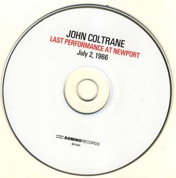 CD John Coltrane: Last Performance At Newport July 2, 1966 LTD