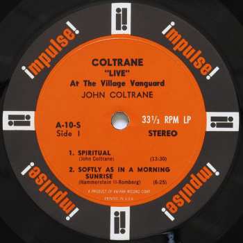 CD John Coltrane: Live At The Village Vanguard