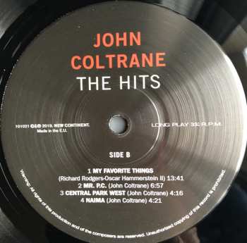 LP John Coltrane: The Hits