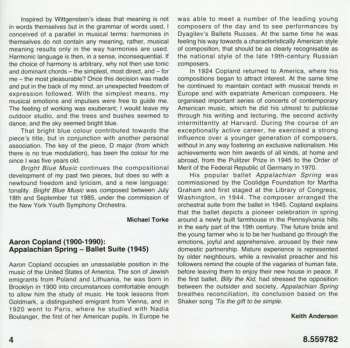 CD Aaron Copland: Orchestral Works