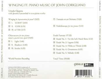 CD Ursula Oppens: Winging It: Piano Music Of John Corigliano