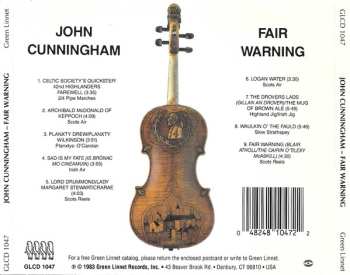 CD Johnny Cunningham: Fair Warning