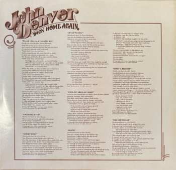 LP John Denver: Back Home Again