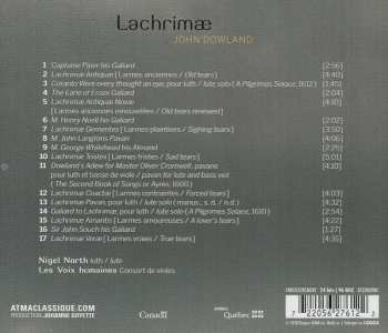 CD Nigel North: Lachrimæ
