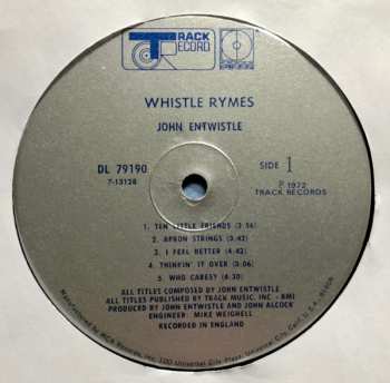 LP John Entwistle: Whistle Rymes