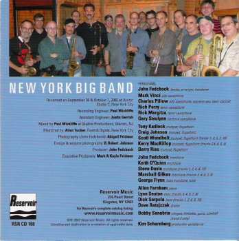 CD John Fedchock New York Big Band: Up & Running