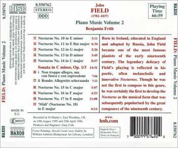 CD John Field: Piano Music Volume 2 (Nocturnes And Sonatas)